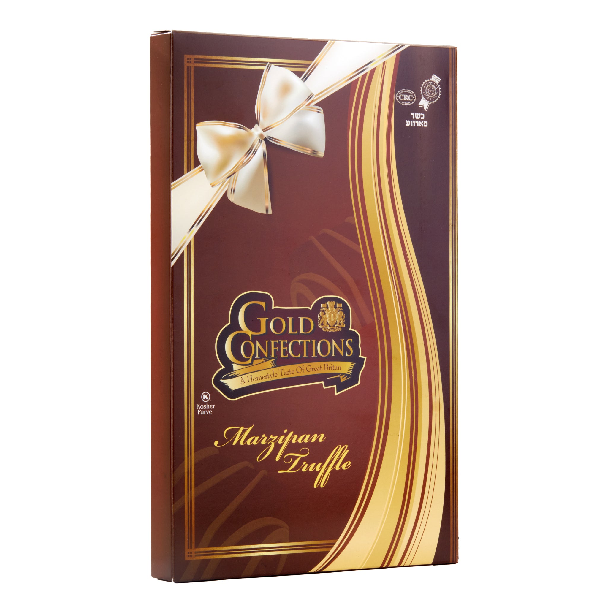 Deluxe Box Gold Confections Marzipan truffle